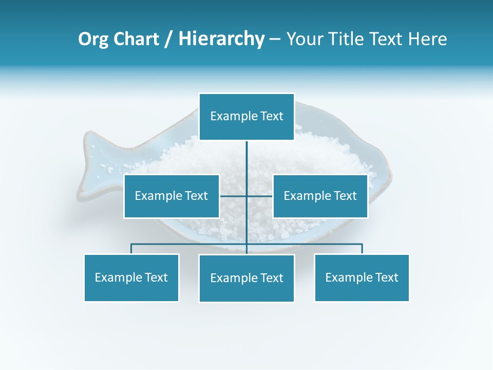 White Salt Crystals Grains Of Salt PowerPoint Template