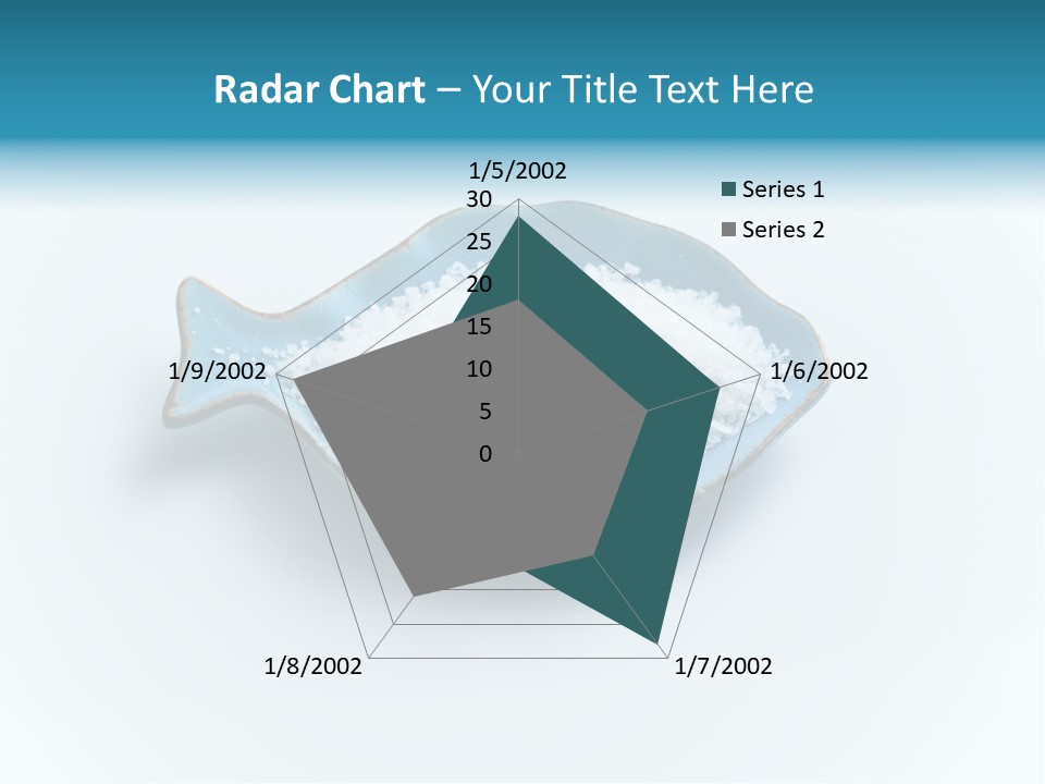 White Salt Crystals Grains Of Salt PowerPoint Template