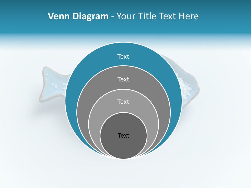 White Salt Crystals Grains Of Salt PowerPoint Template