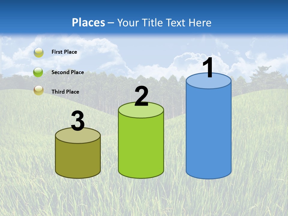 Eucalyptus Wide Organic Food PowerPoint Template