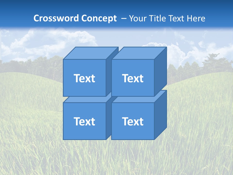 Eucalyptus Wide Organic Food PowerPoint Template