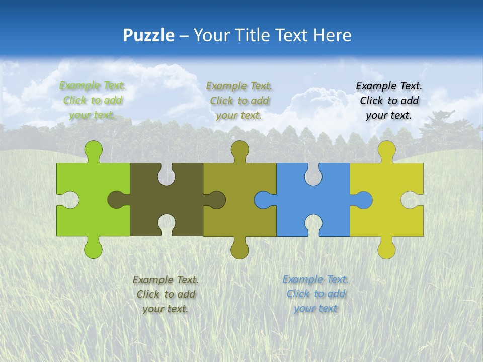 Eucalyptus Wide Organic Food PowerPoint Template