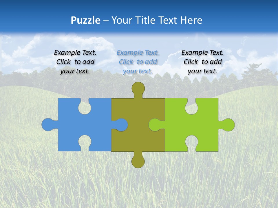 Eucalyptus Wide Organic Food PowerPoint Template