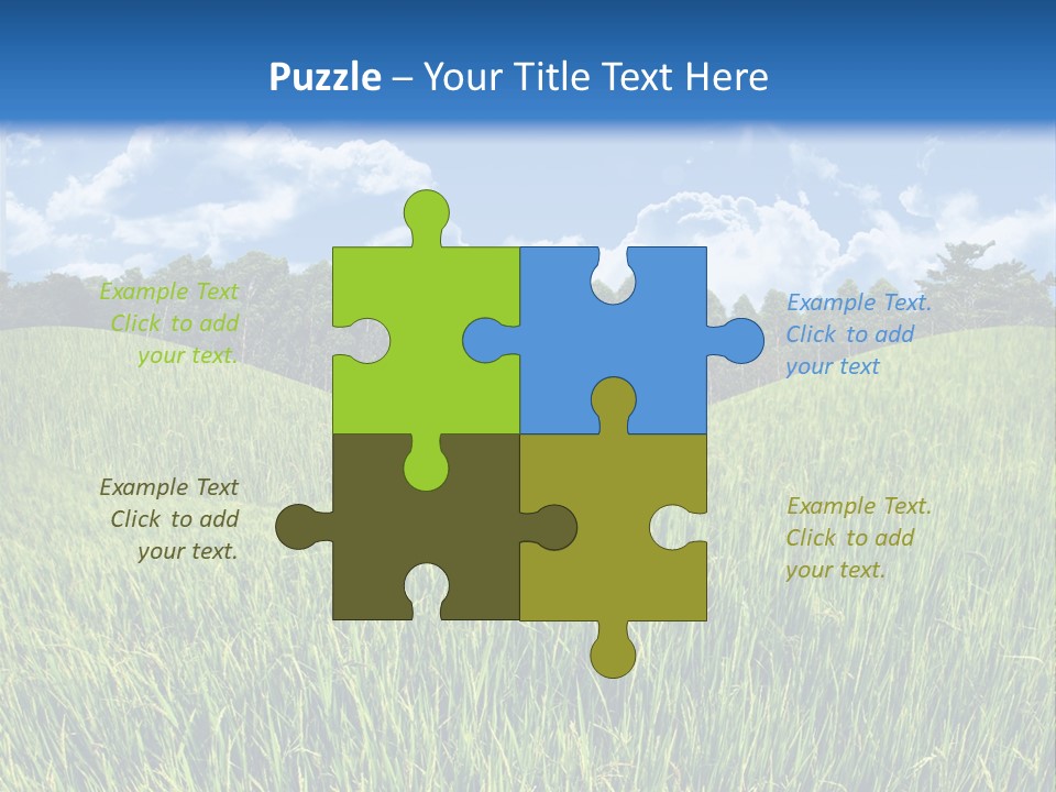 Eucalyptus Wide Organic Food PowerPoint Template