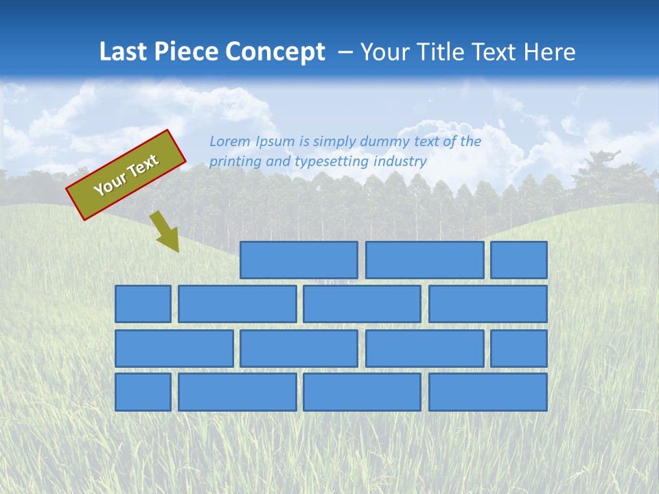 Eucalyptus Wide Organic Food PowerPoint Template