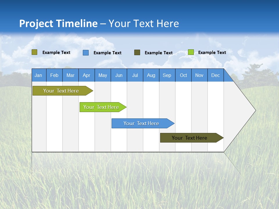 Eucalyptus Wide Organic Food PowerPoint Template