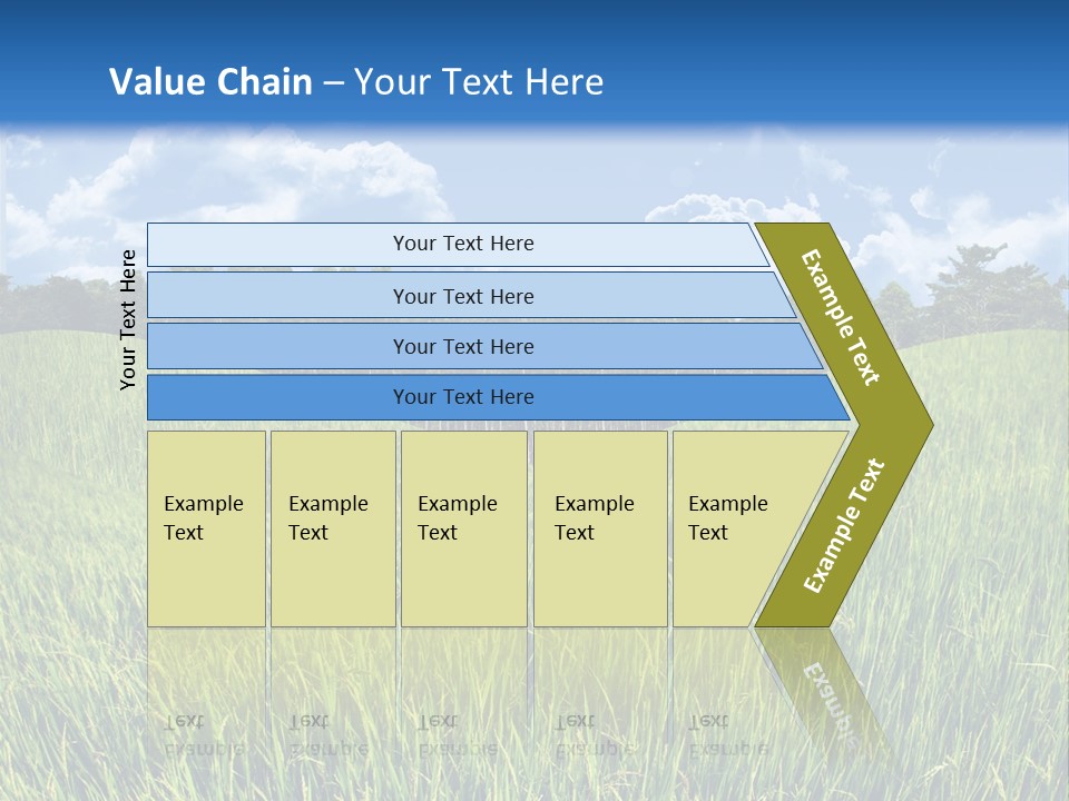 Eucalyptus Wide Organic Food PowerPoint Template