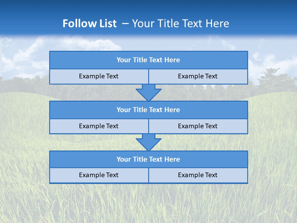 Eucalyptus Wide Organic Food PowerPoint Template