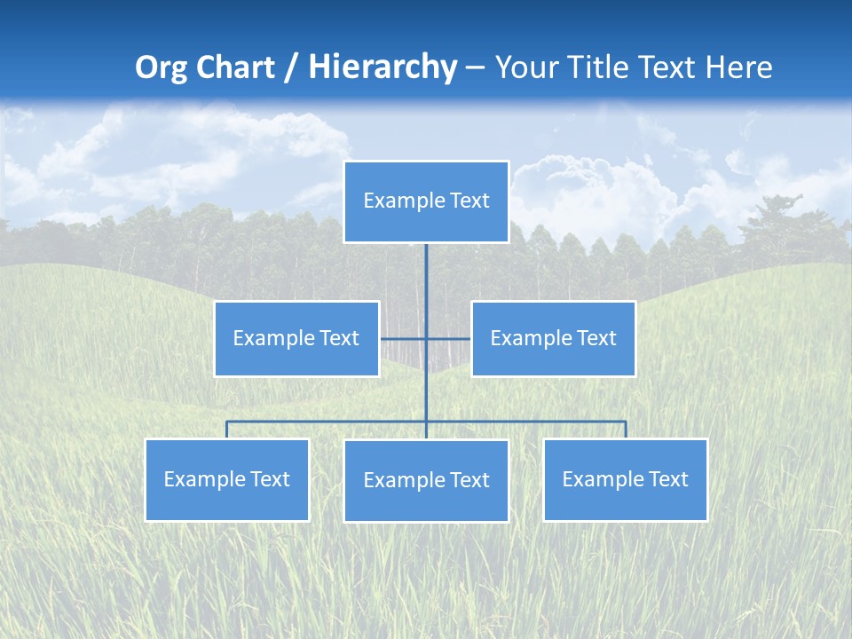 Eucalyptus Wide Organic Food PowerPoint Template
