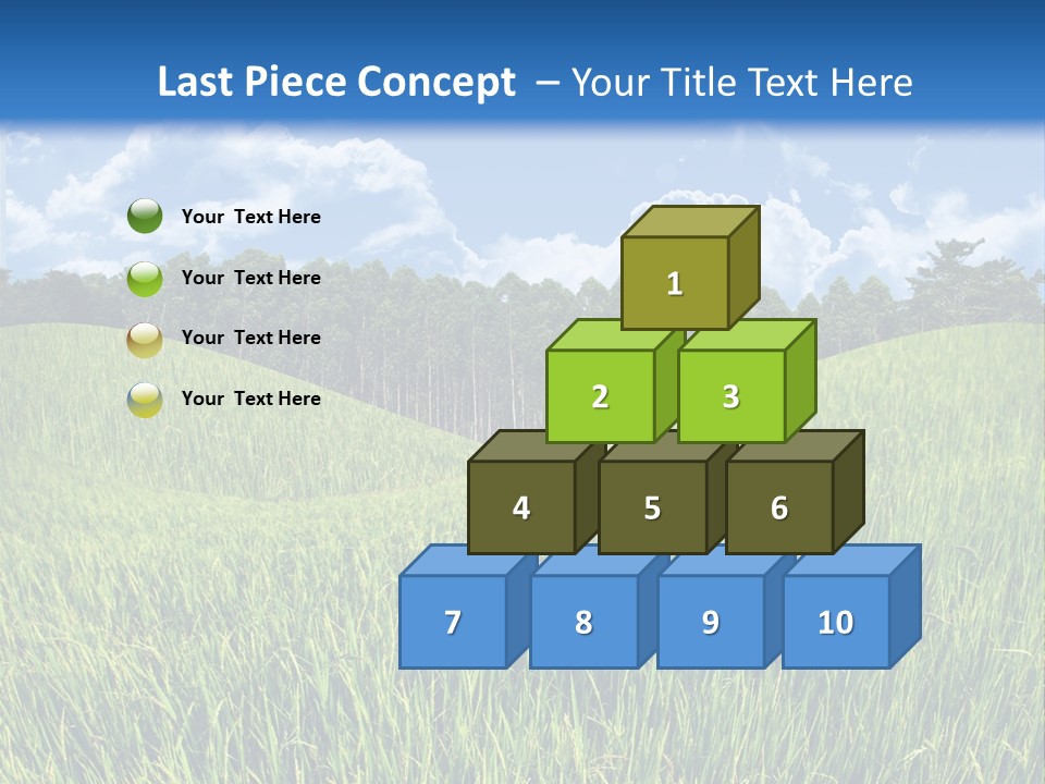 Eucalyptus Wide Organic Food PowerPoint Template