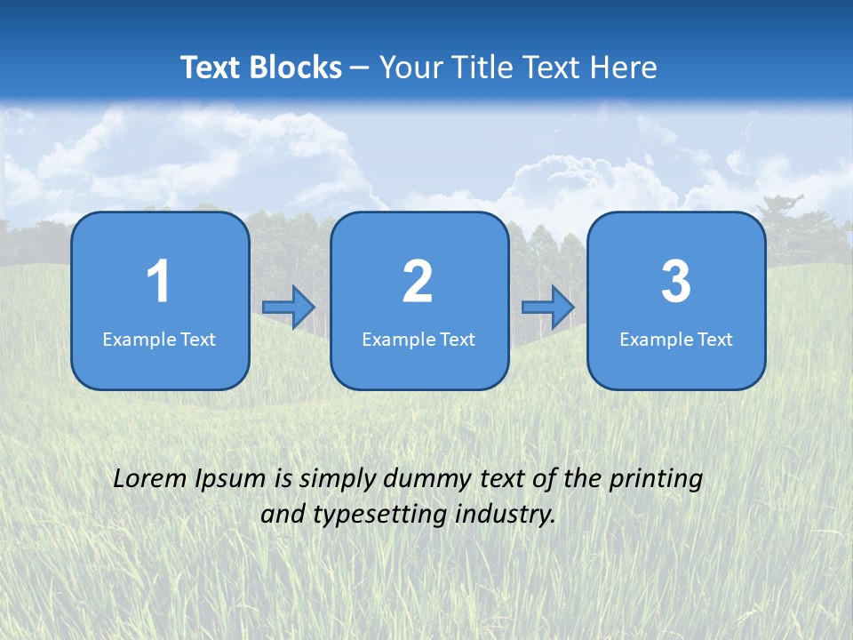 Eucalyptus Wide Organic Food PowerPoint Template