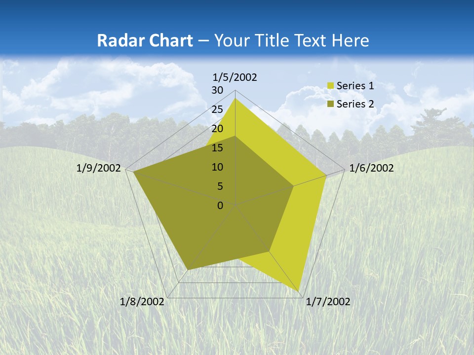 Eucalyptus Wide Organic Food PowerPoint Template