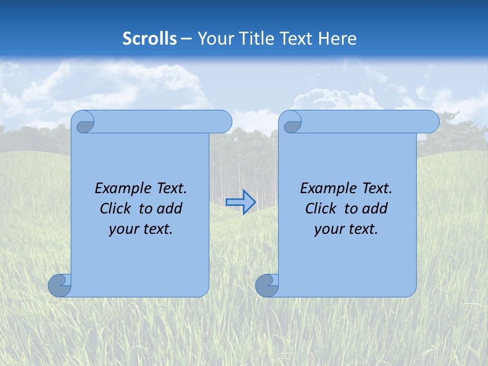 Eucalyptus Wide Organic Food PowerPoint Template