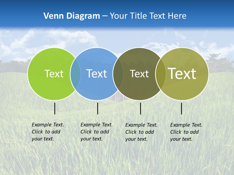 Eucalyptus Wide Organic Food PowerPoint Template