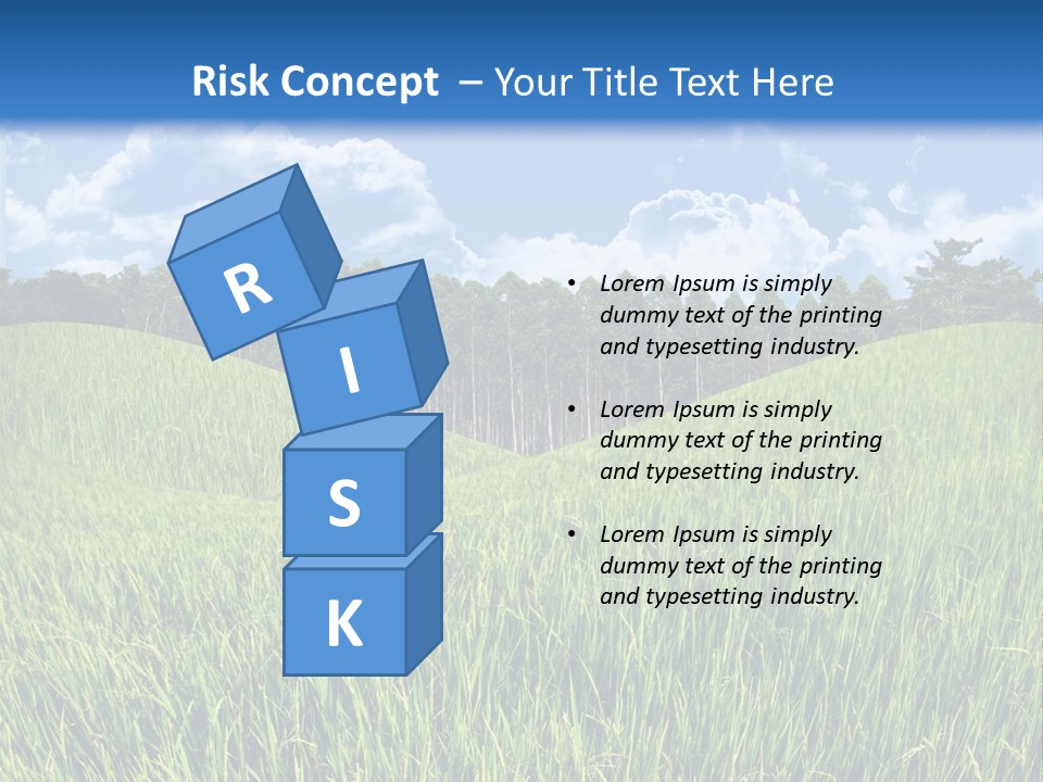 Eucalyptus Wide Organic Food PowerPoint Template