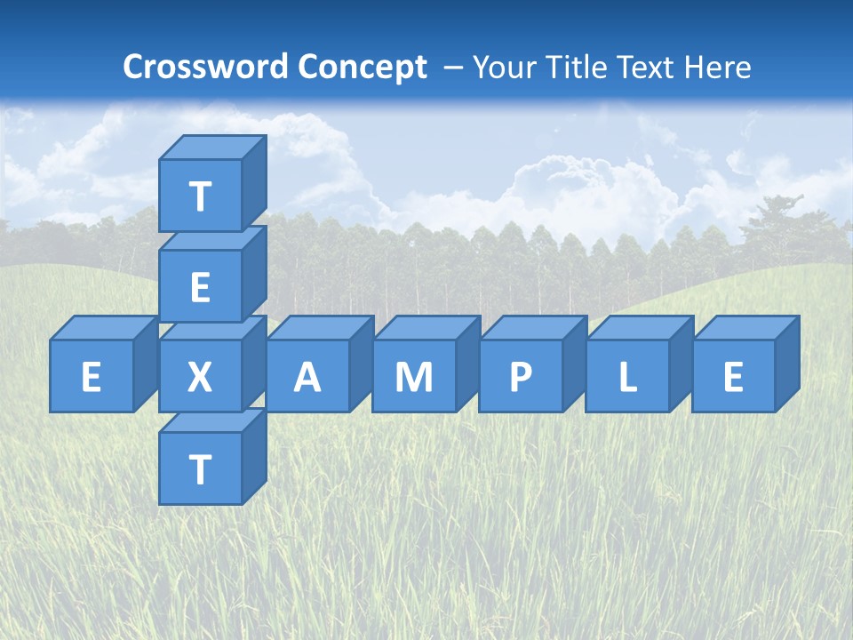 Eucalyptus Wide Organic Food PowerPoint Template