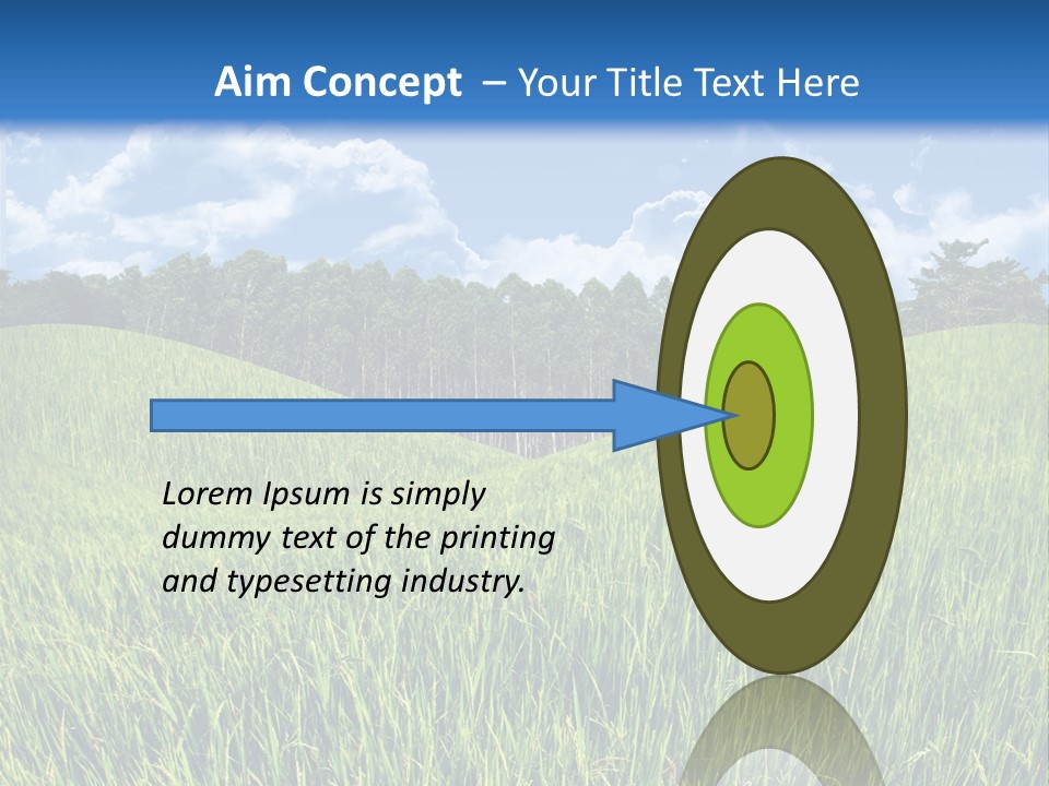Eucalyptus Wide Organic Food PowerPoint Template