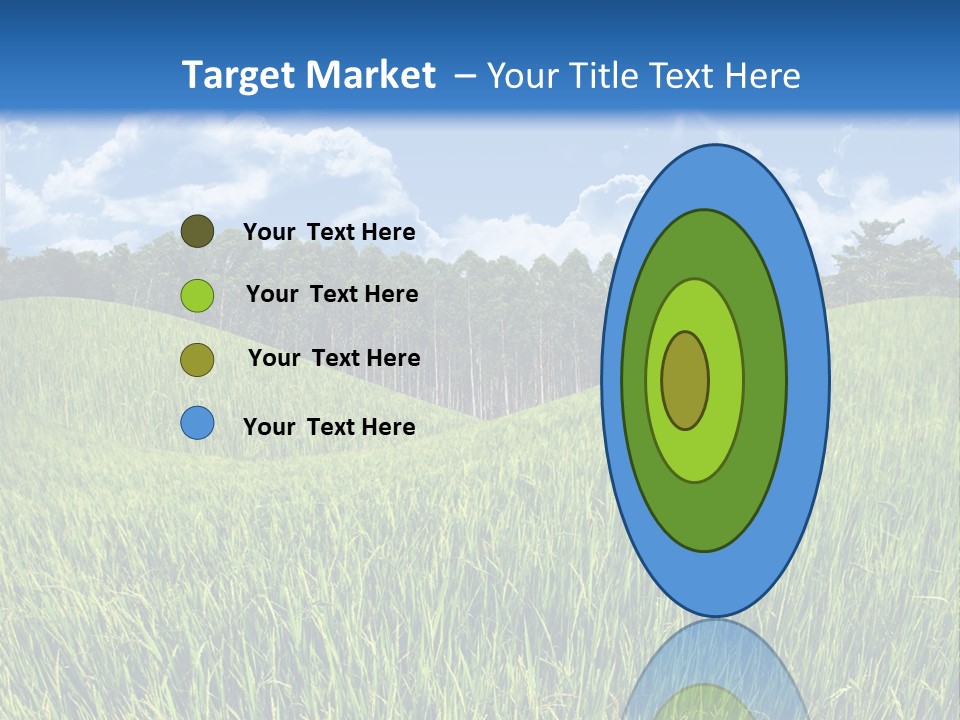 Eucalyptus Wide Organic Food PowerPoint Template