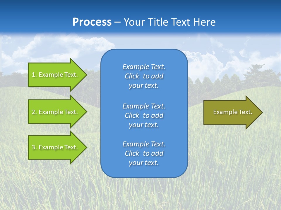 Eucalyptus Wide Organic Food PowerPoint Template