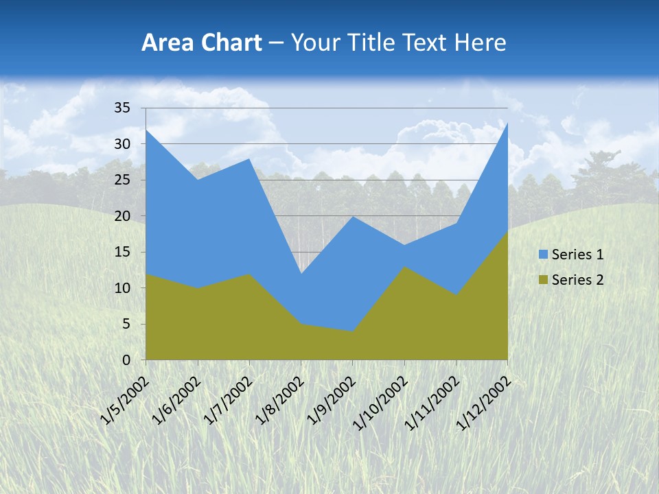 Eucalyptus Wide Organic Food PowerPoint Template