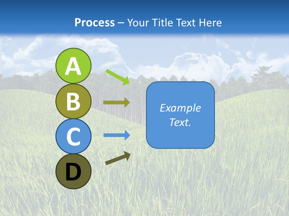 Eucalyptus Wide Organic Food PowerPoint Template
