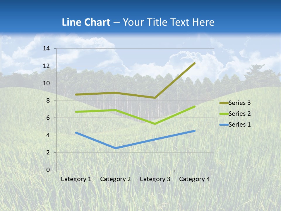 Eucalyptus Wide Organic Food PowerPoint Template