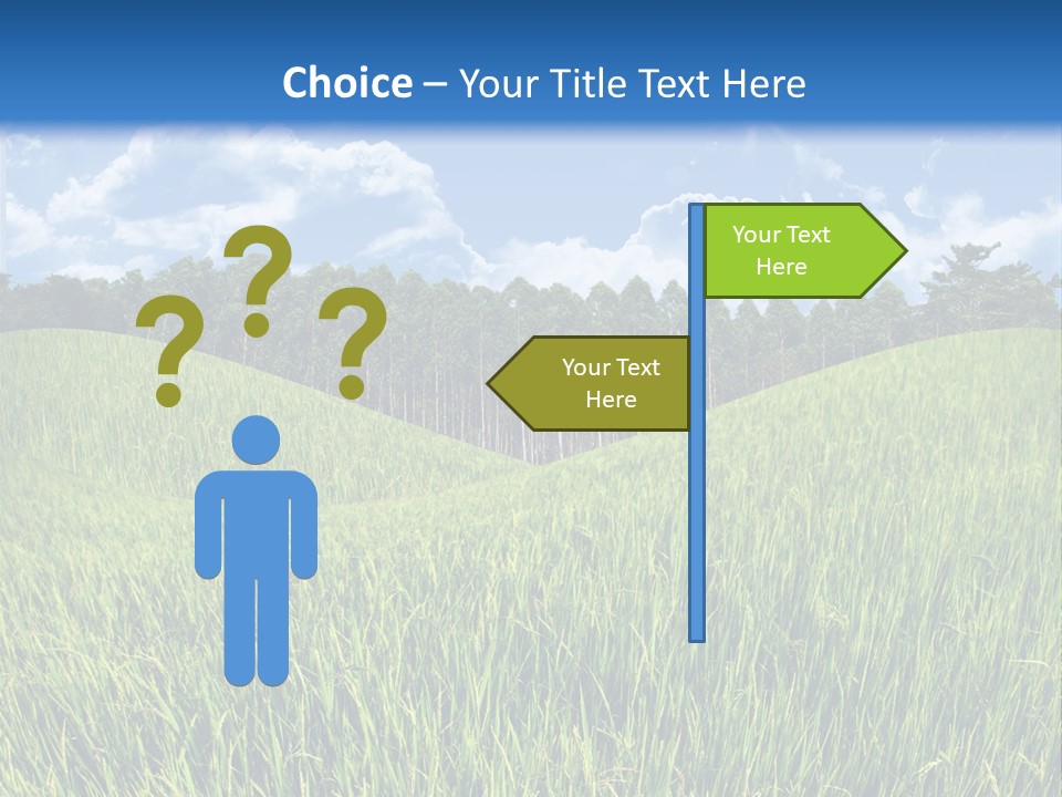 Eucalyptus Wide Organic Food PowerPoint Template