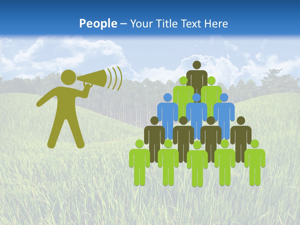 Eucalyptus Wide Organic Food PowerPoint Template