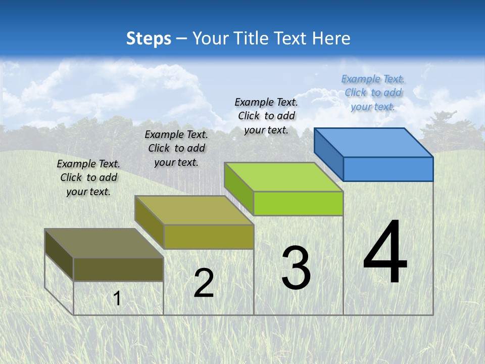 Eucalyptus Wide Organic Food PowerPoint Template