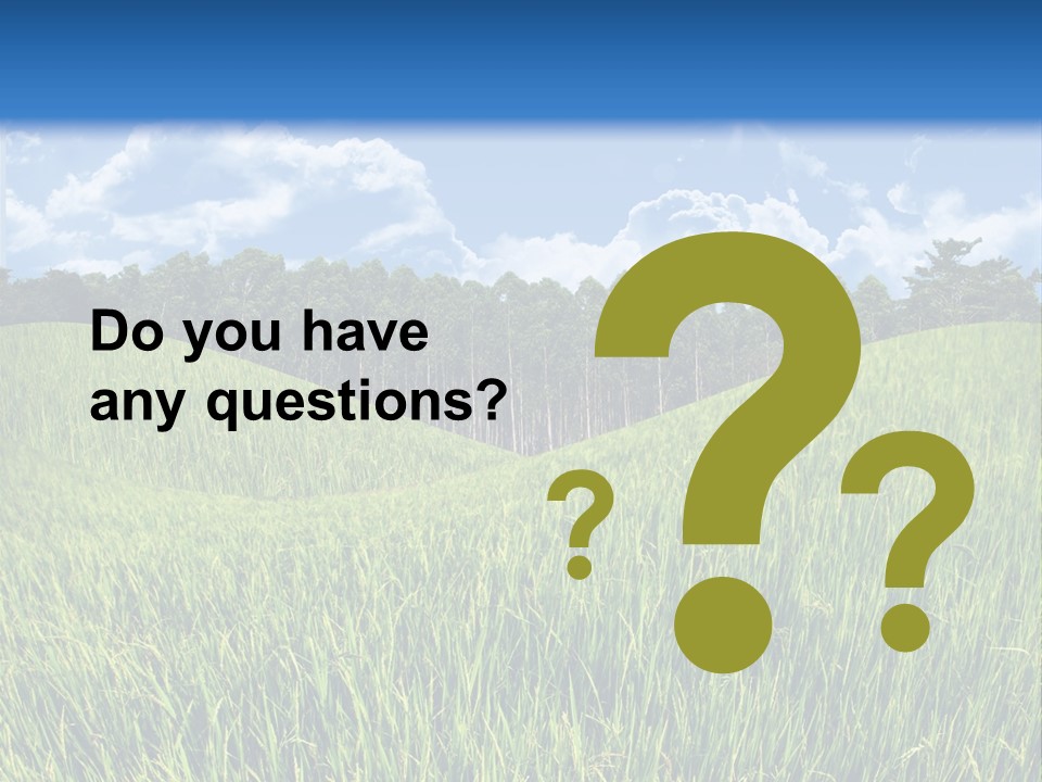 Eucalyptus Wide Organic Food PowerPoint Template