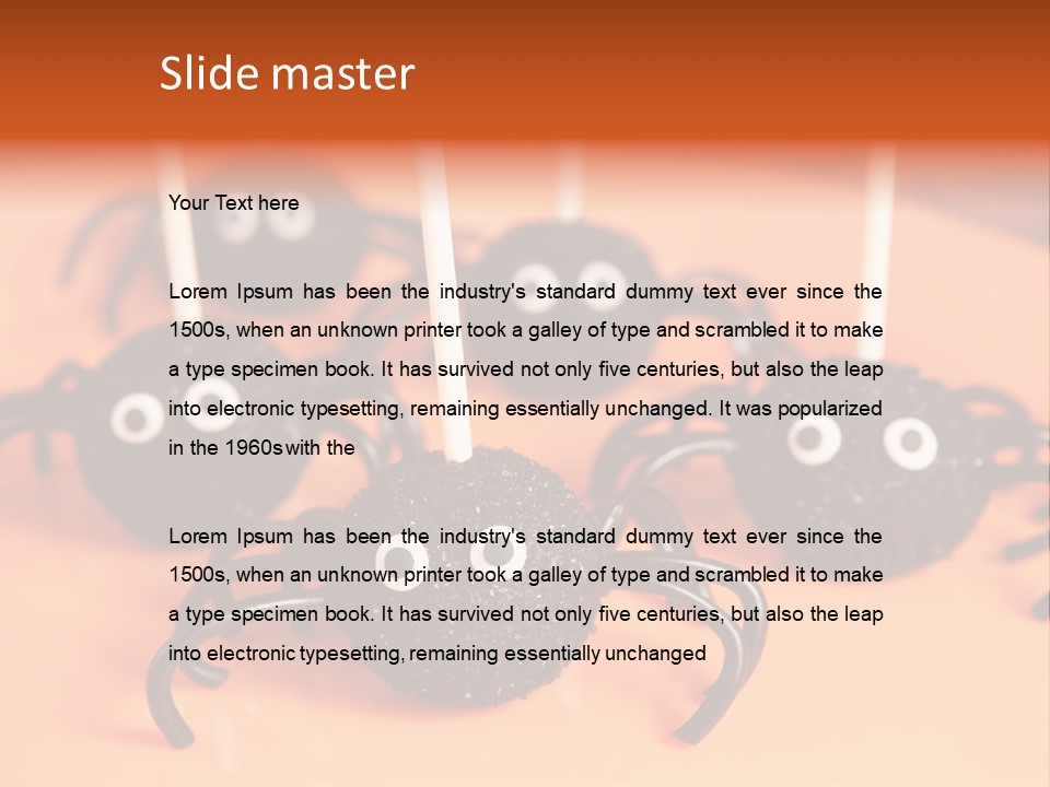 Treat Small Fondant PowerPoint Template