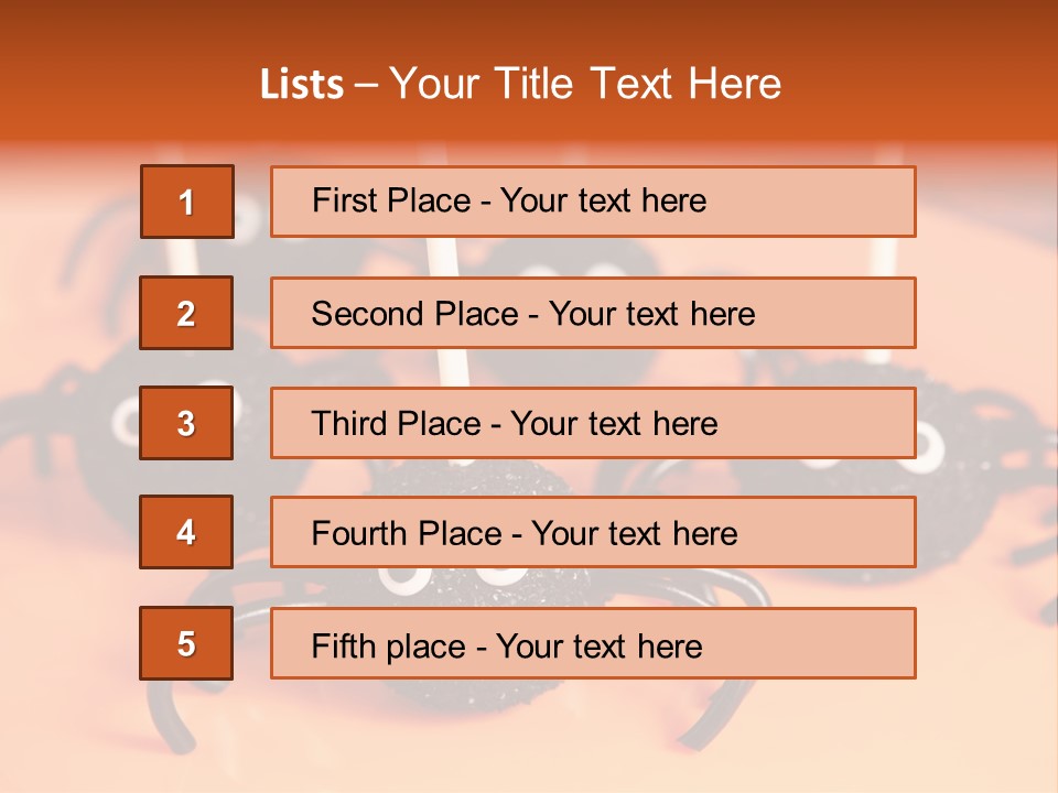 Treat Small Fondant PowerPoint Template