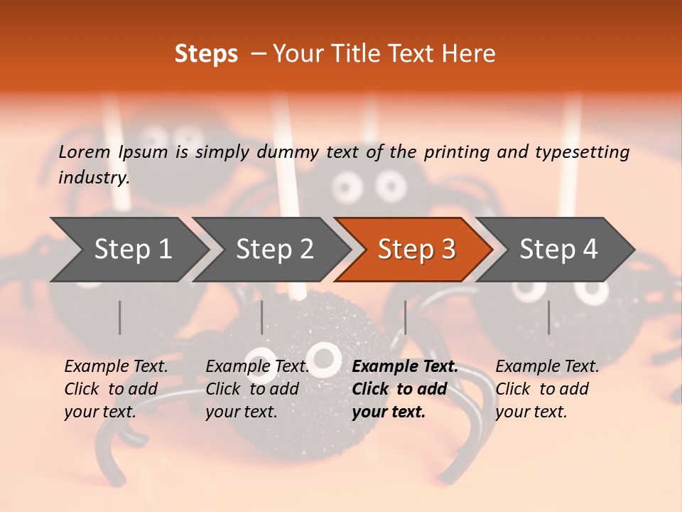Treat Small Fondant PowerPoint Template