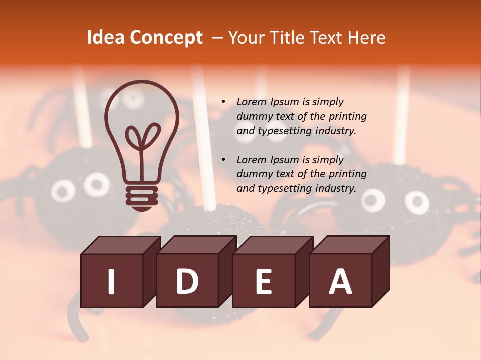 Treat Small Fondant PowerPoint Template