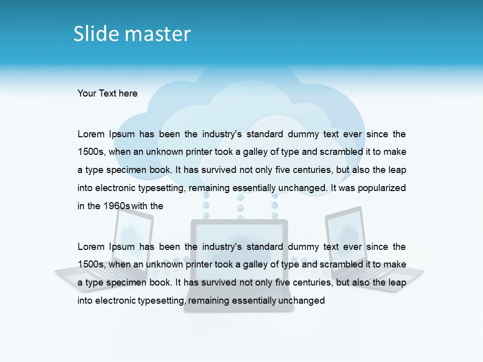 Confident Sexy White PowerPoint Template