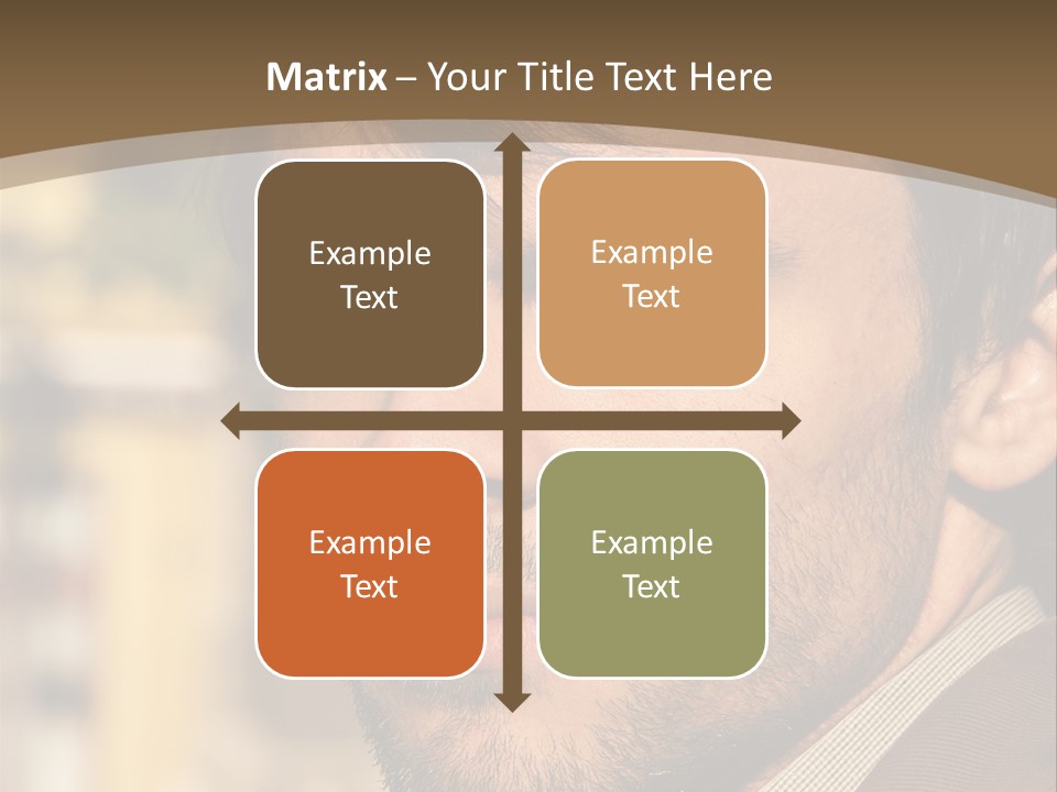 Confident Sexy White PowerPoint Template