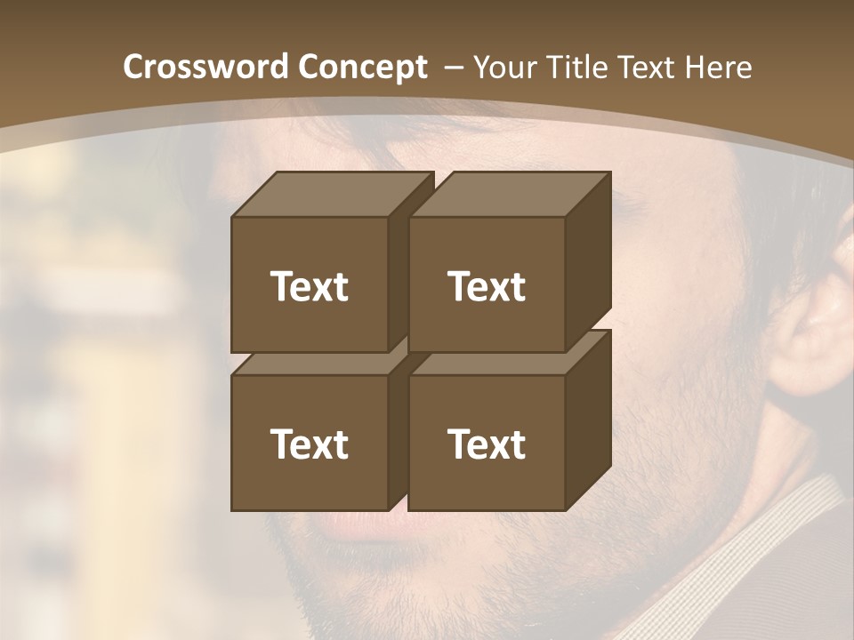 Confident Sexy White PowerPoint Template