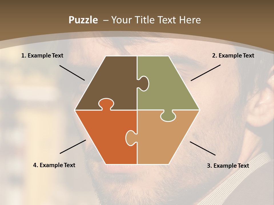 Confident Sexy White PowerPoint Template