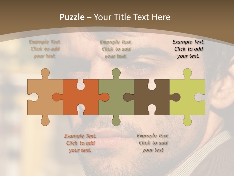 Confident Sexy White PowerPoint Template