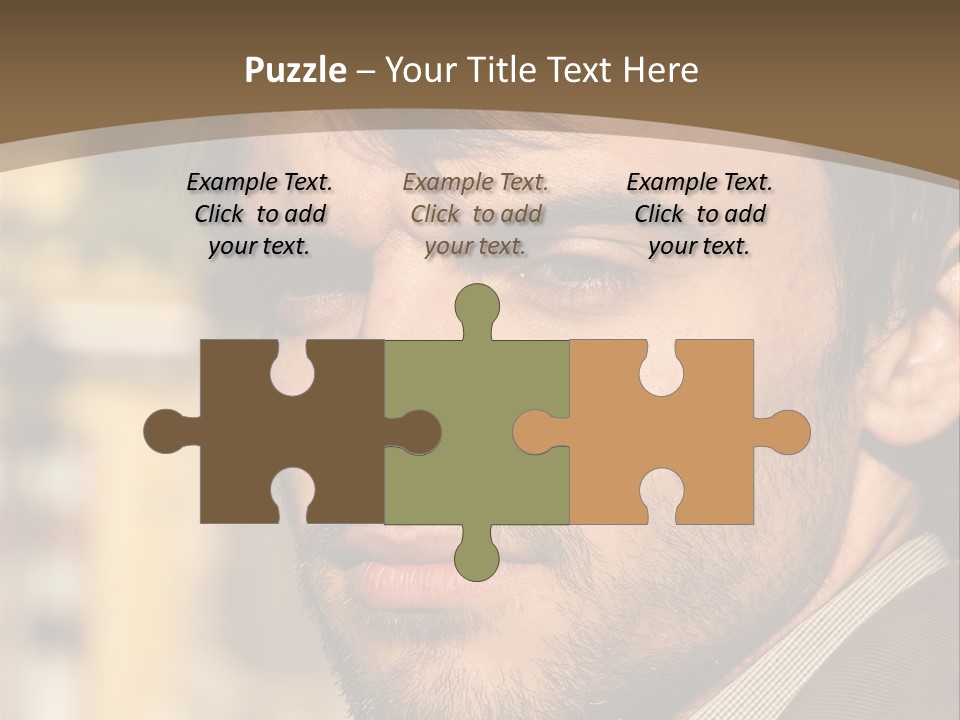 Confident Sexy White PowerPoint Template