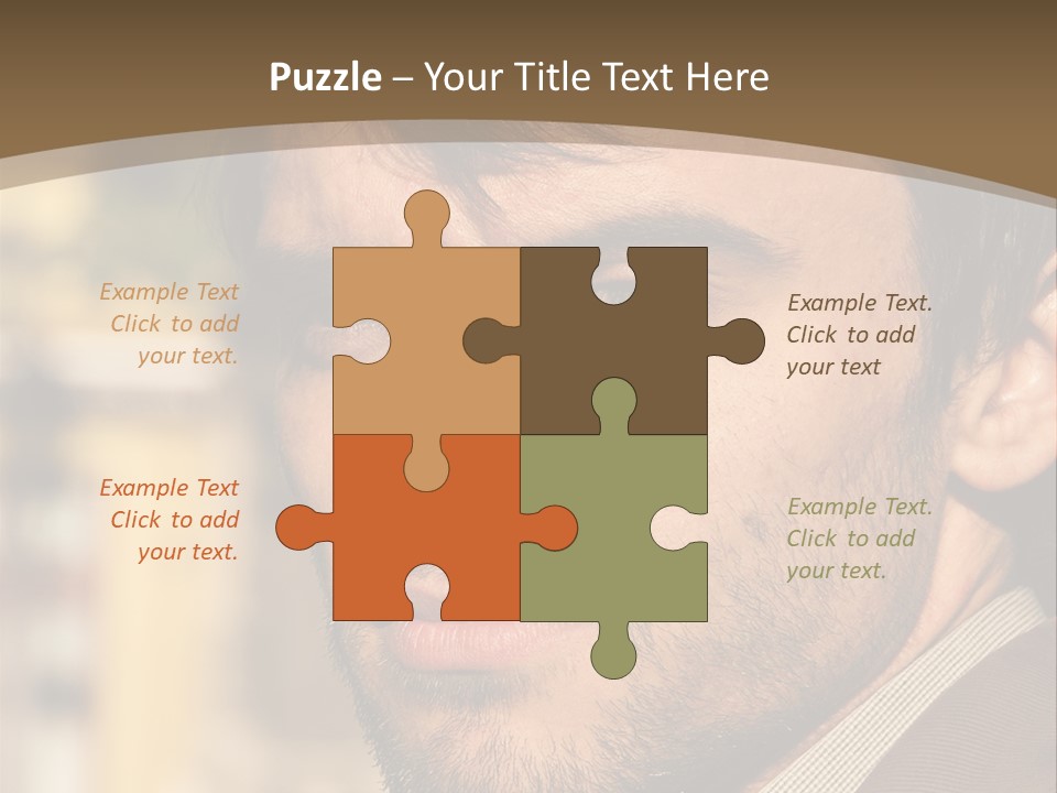 Confident Sexy White PowerPoint Template