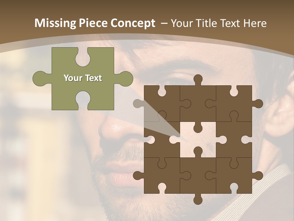 Confident Sexy White PowerPoint Template