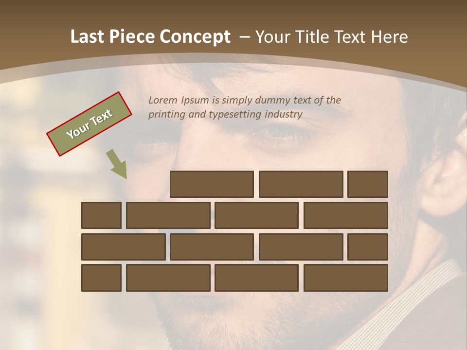 Confident Sexy White PowerPoint Template