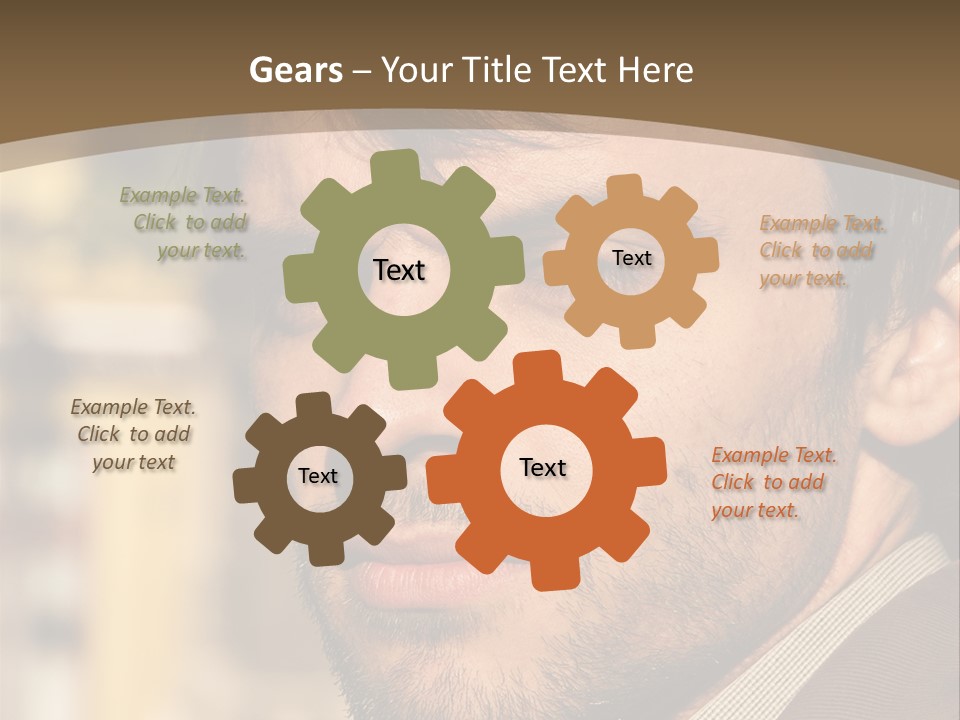 Confident Sexy White PowerPoint Template