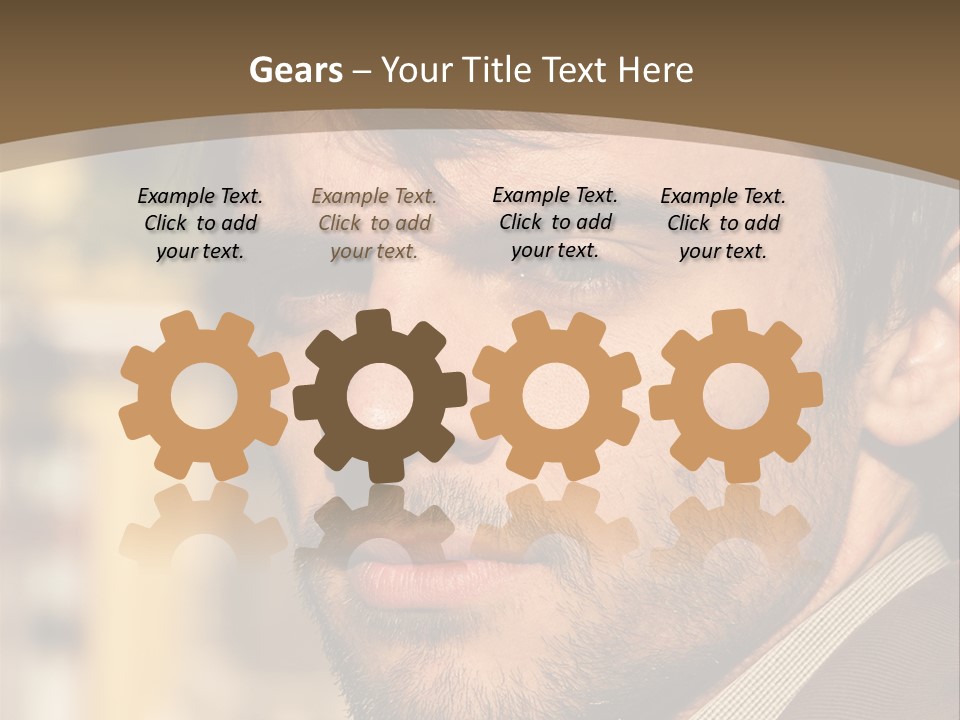 Confident Sexy White PowerPoint Template