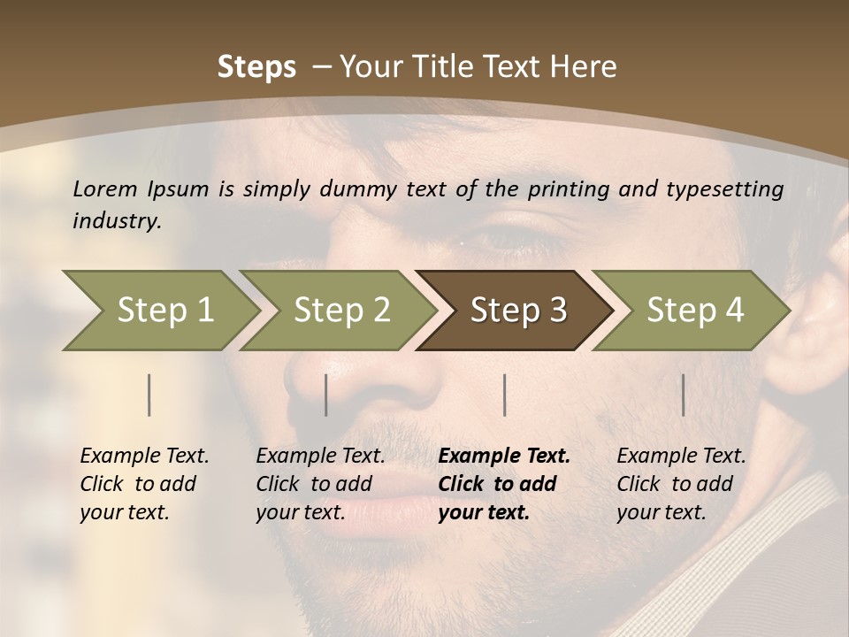 Confident Sexy White PowerPoint Template