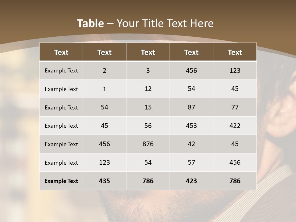 Confident Sexy White PowerPoint Template