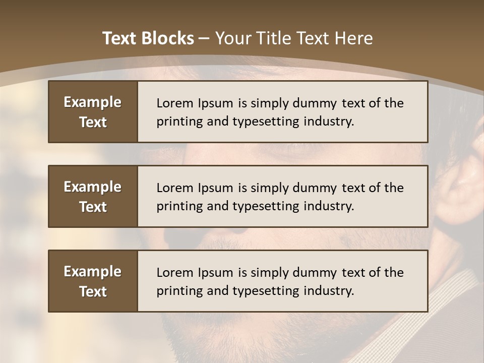 Confident Sexy White PowerPoint Template