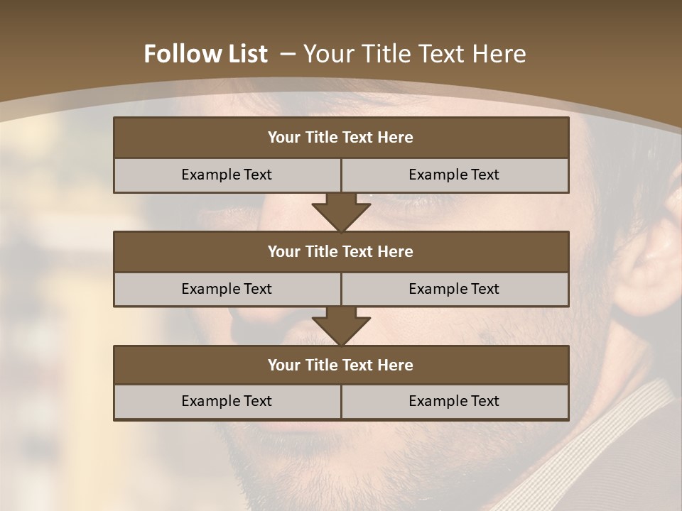 Confident Sexy White PowerPoint Template
