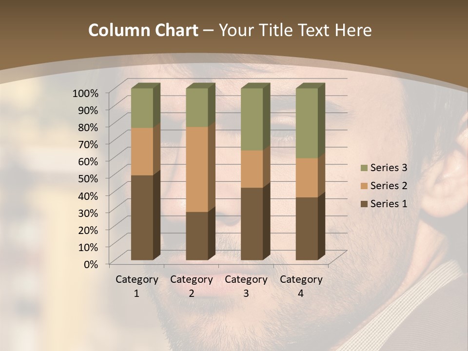 Confident Sexy White PowerPoint Template